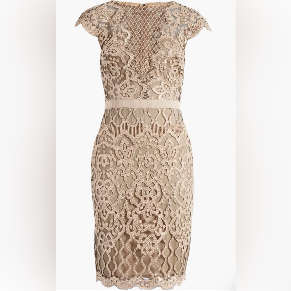 Elegant Lace Dress in Cream